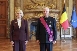 Ambasadorka Injac predala akreditivna pisma belgijskom kralju...