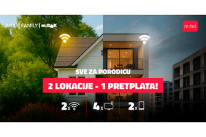 Nove ponude za kablovske korisnike MTEL-a: SVE ZA PORODICU!