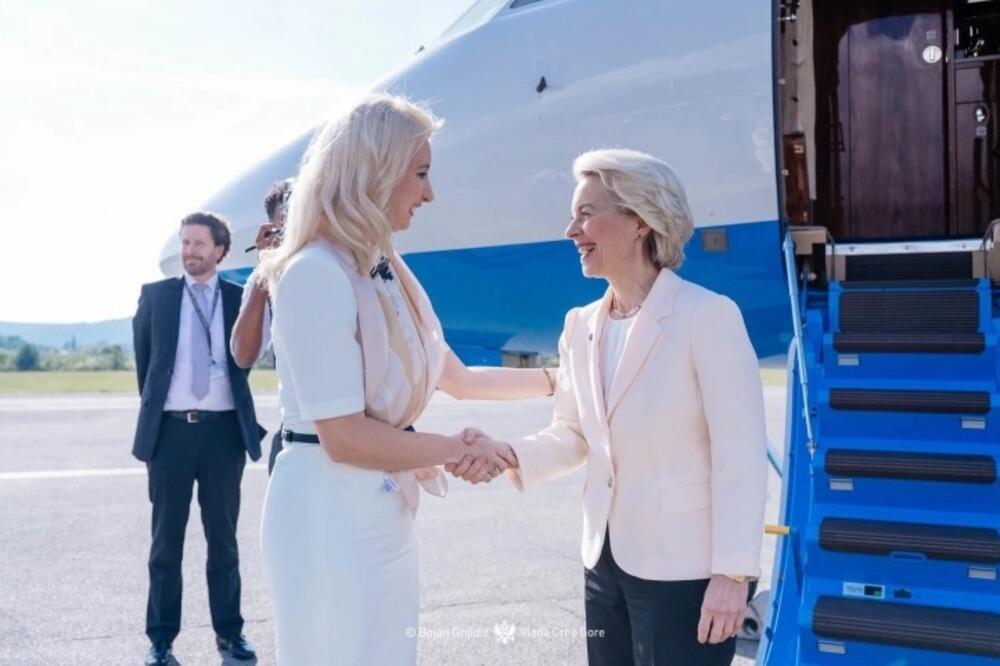 Gorčević i fon der Lajen, Foto: Twitter/Maida Gorčević