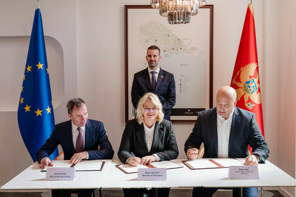 Sa svečanog potpisivanja memoranduma na Luštici, Foto: Siniša Luković