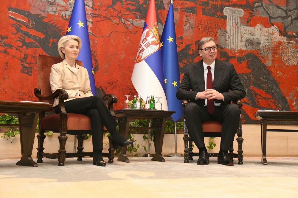 Fon der Lajen i Vučić u Beogradu, Foto: BETAPHOTO/MILAN ILIC