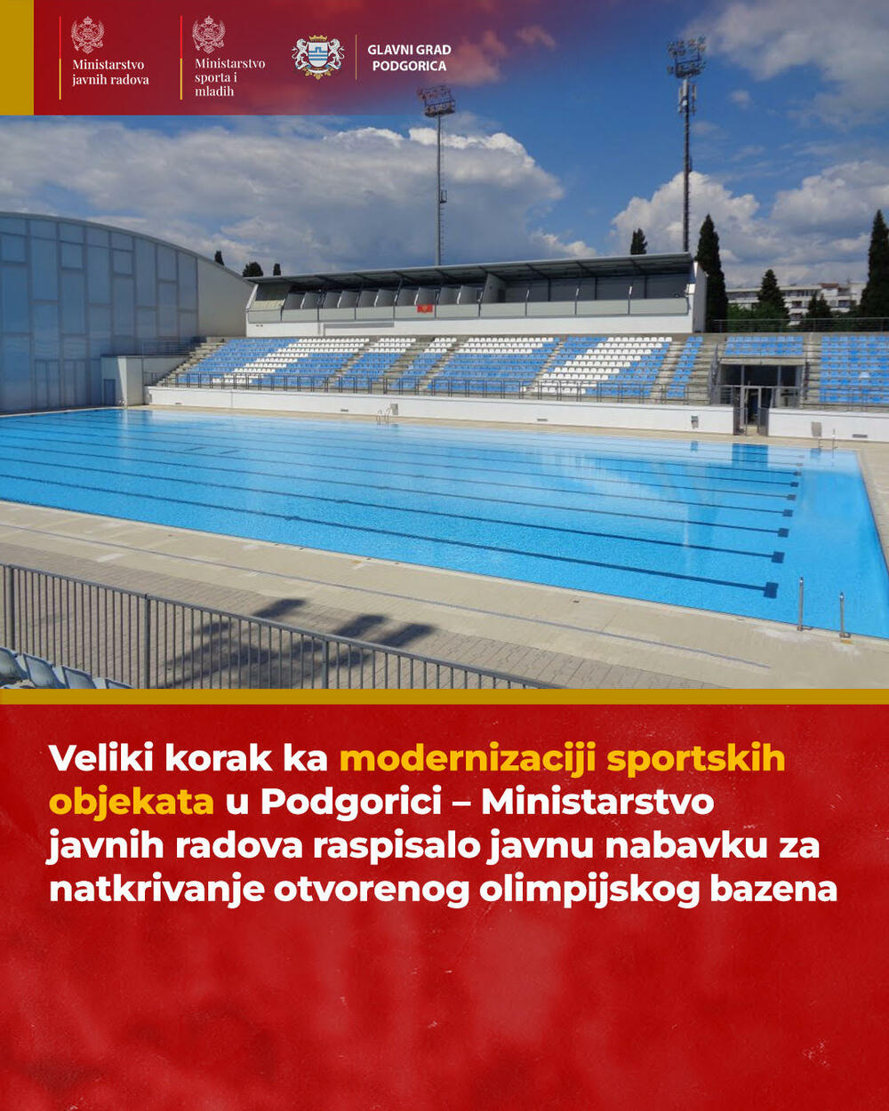 Fotografija koju je dostavilo Ministarstvo javnih radova