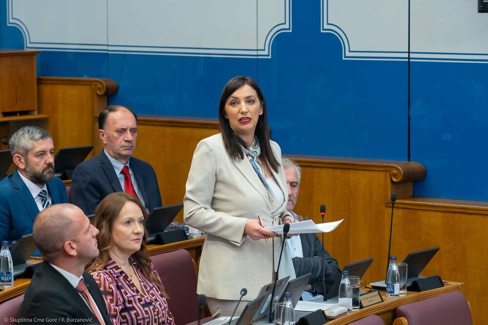 Jakšić Stojanović, Foto: Skupština Crne Gore/F.Burzanović