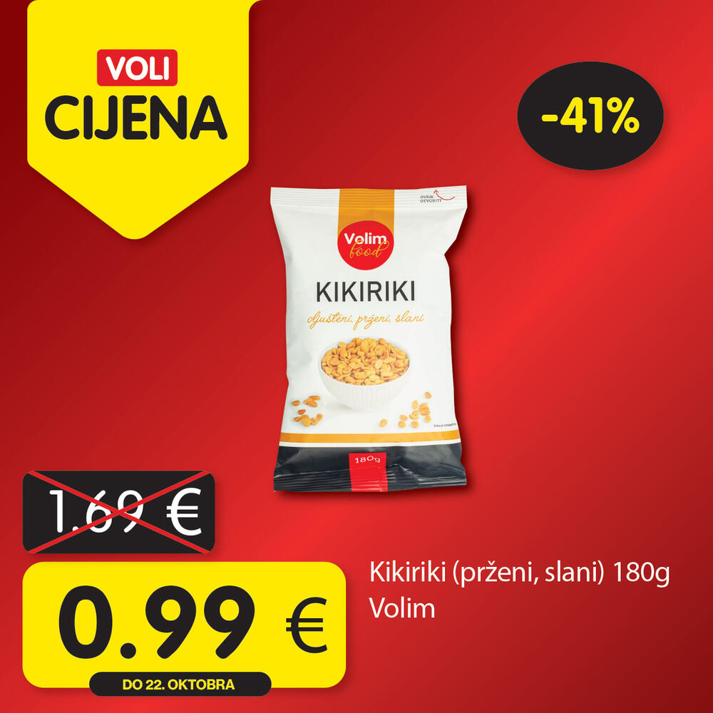 <p><em>U svim <strong>Voli</strong> i <strong>Naš diskont</strong> marketima, svakog četvrtka vas očekuje <strong>novi krug vaših omiljenih Voli cijena</strong>.</em></p>