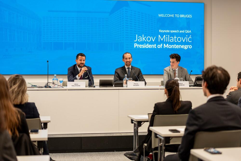 <p>&ldquo;Crna Gora, kao najnapredniji kandidat za članstvo u EU, odlučna je da naredne godine završi pregovore i do 2028. postane članica Unije. Evropske integracije su put razvoja i izgradnje snažnih institucija&ldquo;, kazao je predsjednik države</p>