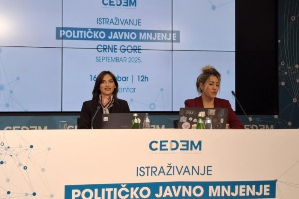 Sa konferencije za novinare, Foto: CEDEM