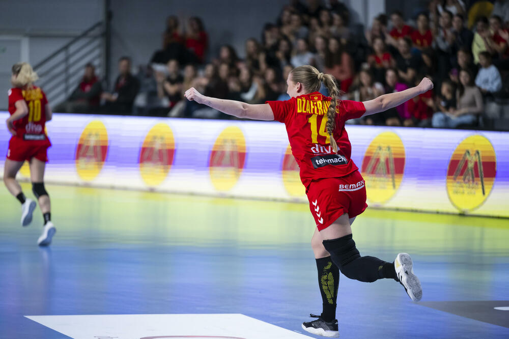 Katarina Džaferović tokom meča sa Portugalom, Foto: RSCG/Stefan Ivanović