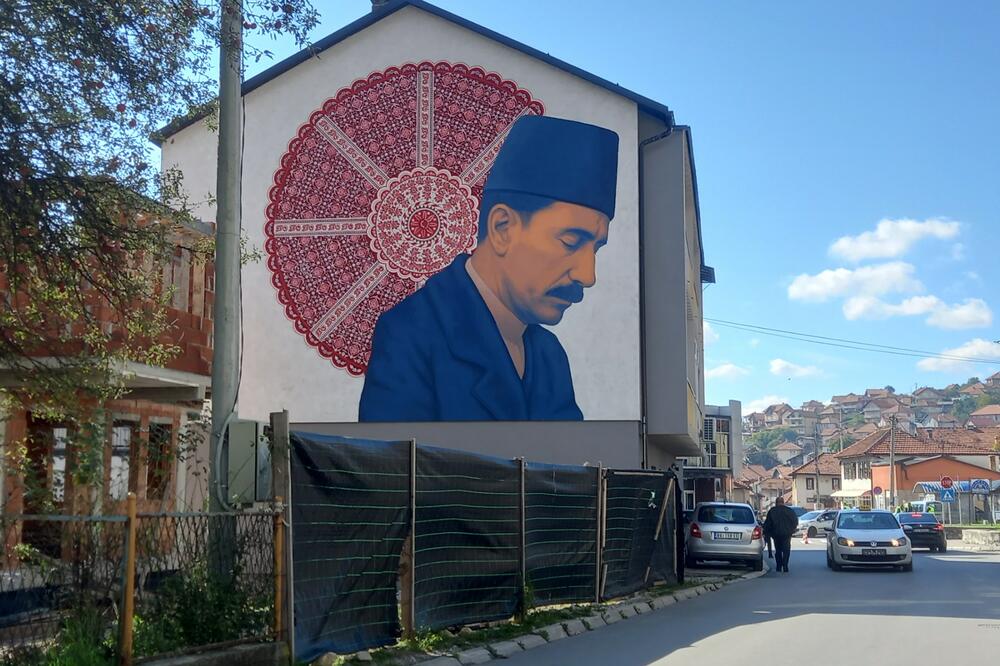 Nesebičan doprinos zajednici: Mural Omer begu Bajroviću, Foto: Goran Malidžan