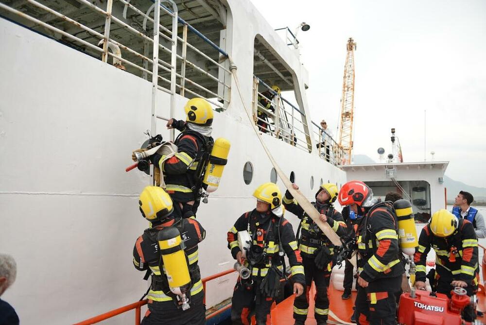 <p>Tokom vježbe testirane procedure i koordinacija držvnih institucija i privatnog sektora u reagovanju na vanredne situacije na moru</p>