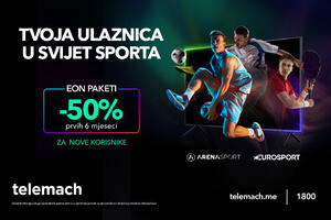 Telemach je tvoja ulaznica u svijet sporta!