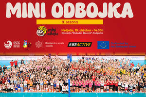Mini odbojka: Počinje deveta sezona najmasovnijeg sportskog...