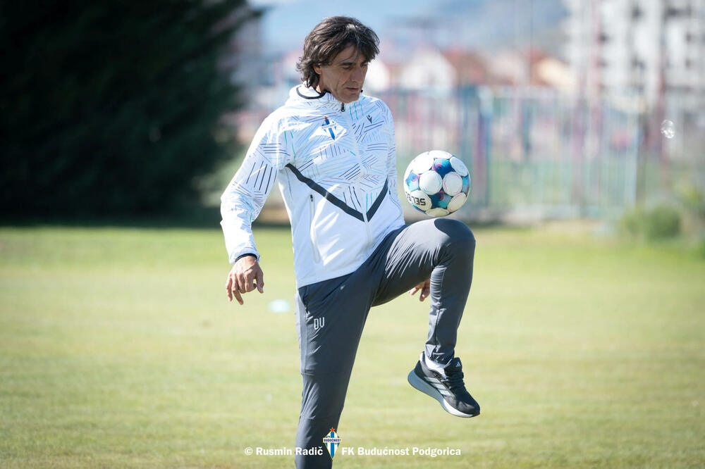 Dejan Vukićević, trener Budućnosti, Foto: FK Budućnost/Rusmin Radič