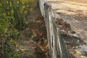 Sanirano klizište na lokalnom putu Crnča – Godijevo