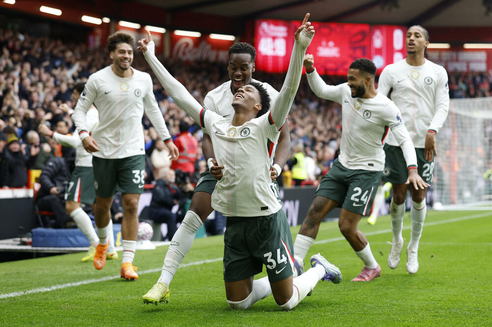 Ačampong proslavlja gol, Foto: Reuters