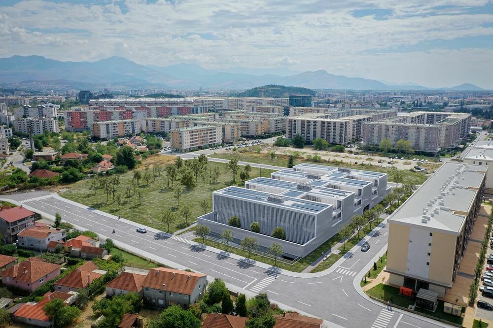 Predviđena gradnja Doma zdravlja u podgoričkom Siti kvartu, Foto: MZD
