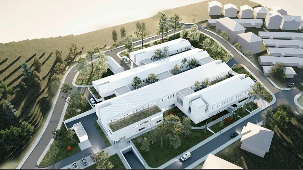 Planirani izgled nove Opšte bolnice u Pljevljima