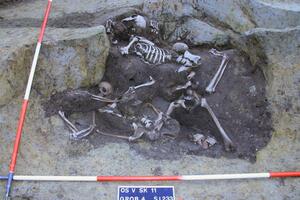 Otkriveni skeleti rimskih vojnika u masovnoj grobnici u Osijeku