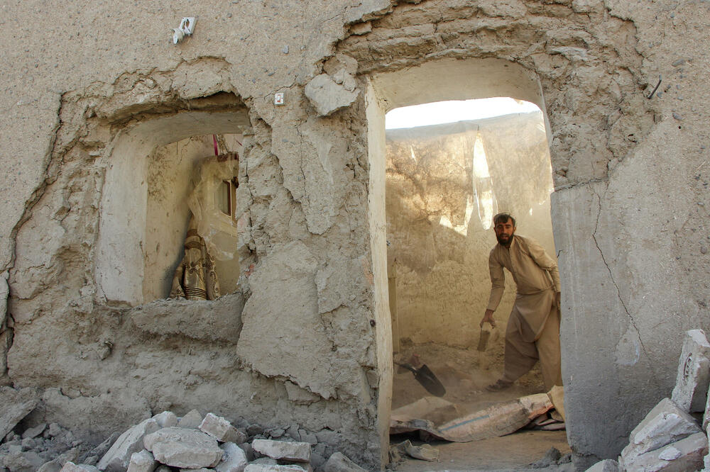 Kuća uništena u vazdušnom napadu na Avganistan (ilustracija), Foto: REUTERS
