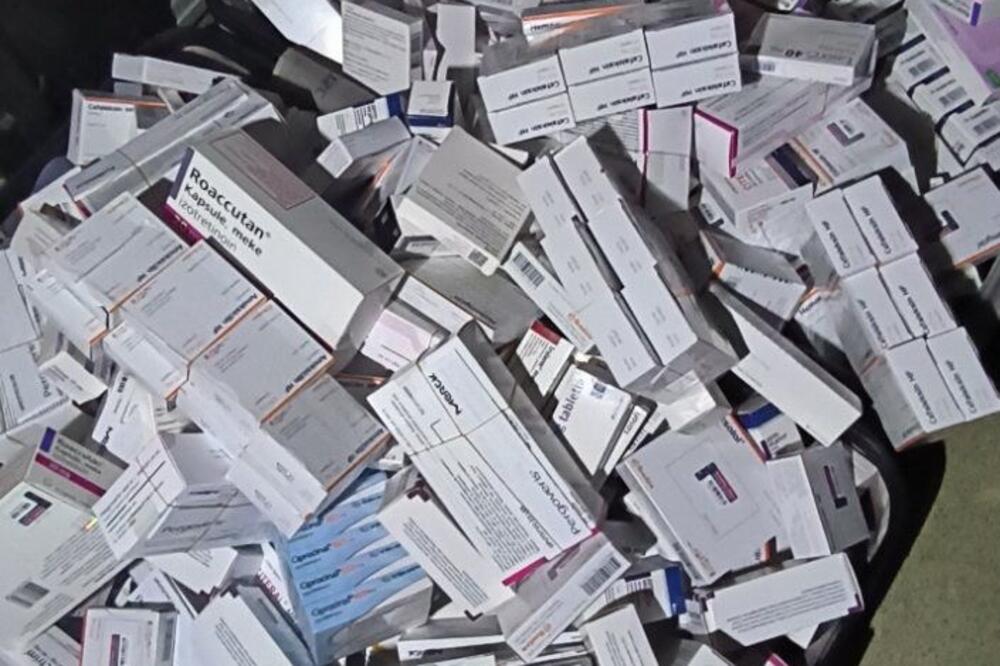 Oduzeti ljekovi, Foto: Uprava carina