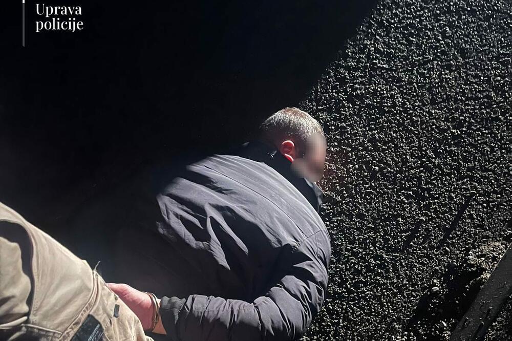 Hapšenje Vukićevića, Foto: Uprava policije