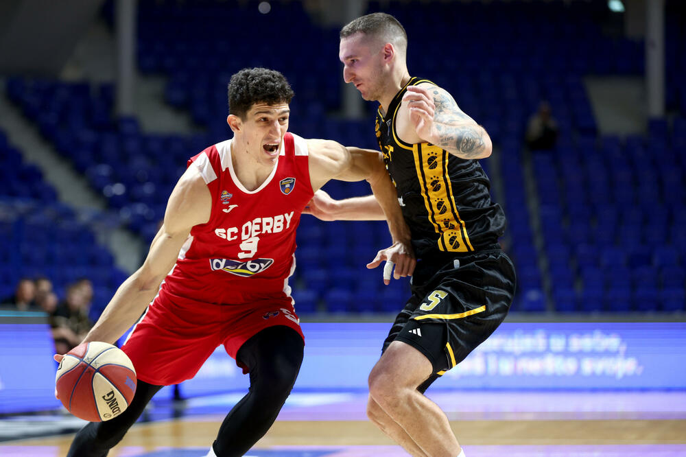 Gegić na večerašnjoj utakmici, Foto: KK SC Derbi/Filip Roganović