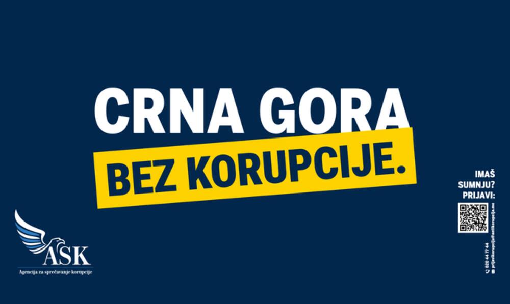 Agencija za sprečavanje korupcije pokrenula kampanju "Crna Gora...