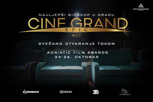Cine Grand Epic otvara vrata publici tokom Adriatic Film Awards-a