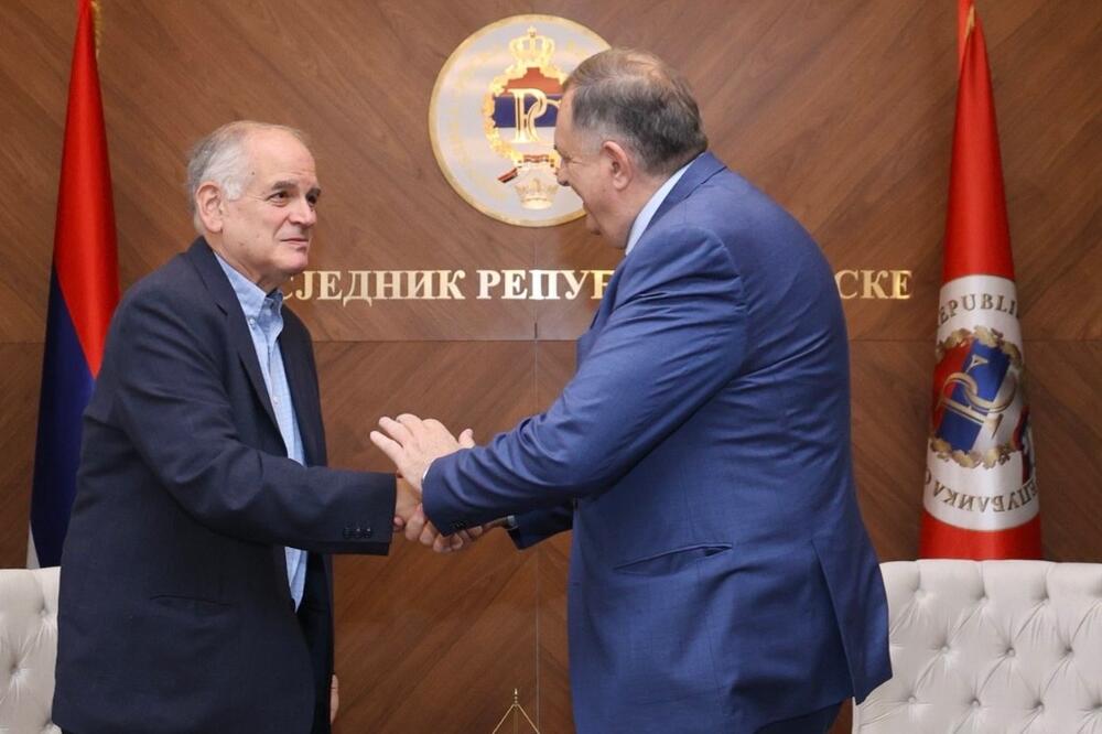 Netanjahu i Dodik, Foto: x.com/MiloradDodik