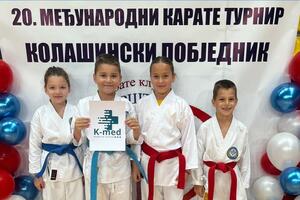 Sjajan vikend najmlađih karatista Budućnosti