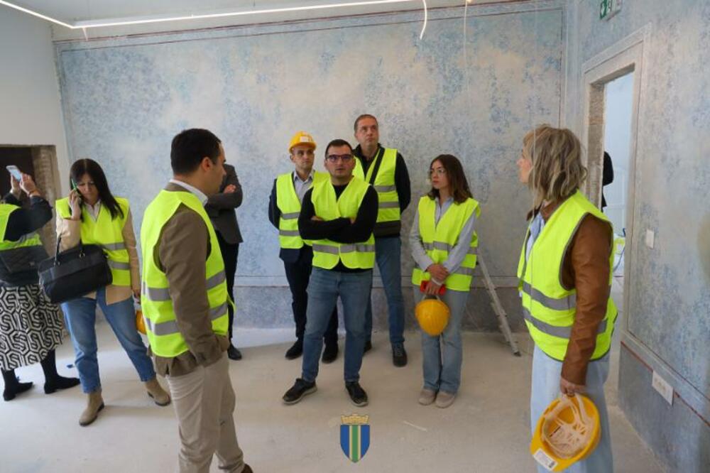 Detalj tokom obilaska radova, Foto: Opština Bar