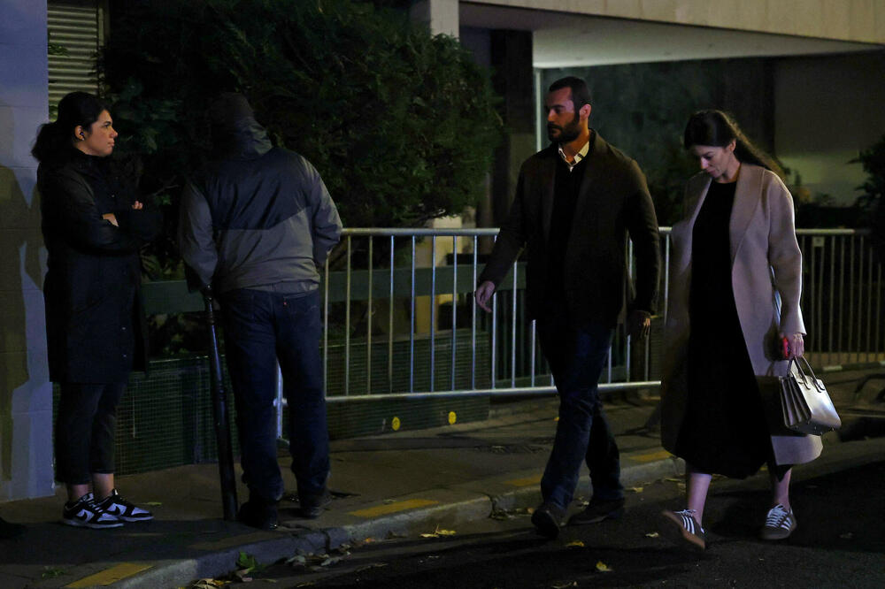 Luj Sarkozi sa suprugom