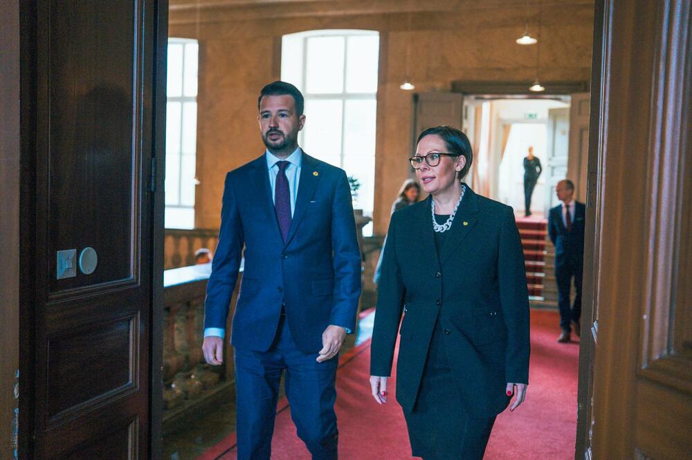 Stenegard i Milatović, Foto: X/Jakov Milatović