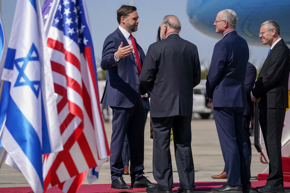 Džej Di Vens u Izraelu: Učvrstiti krhko primirje u Gazi