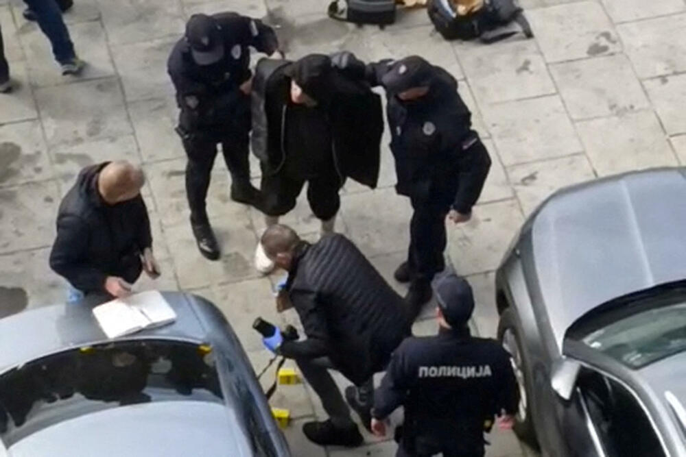 Hapšenje osumnjičenog za pucnjavu u Pionirskom parku