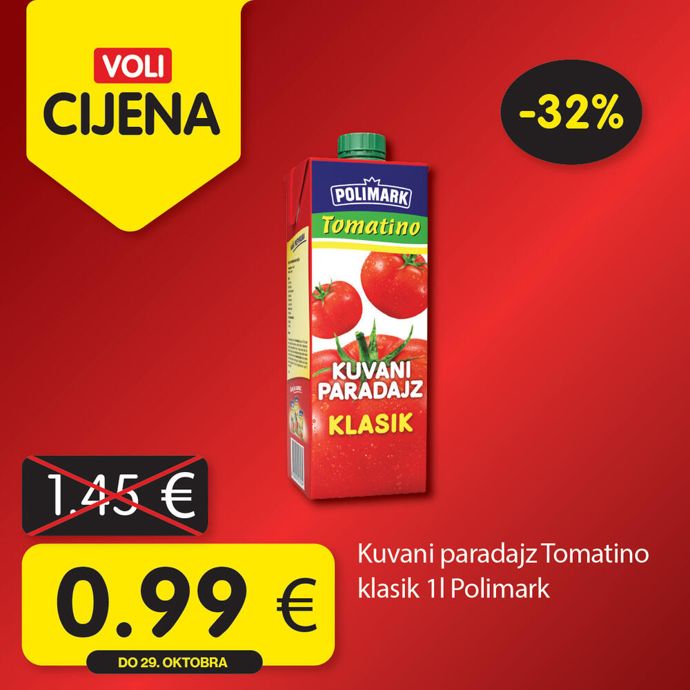 <p><em>Potražite proizvode sa specijalnom oznakom Voli cijena i uštedite vaš kućni budžet.</em></p>