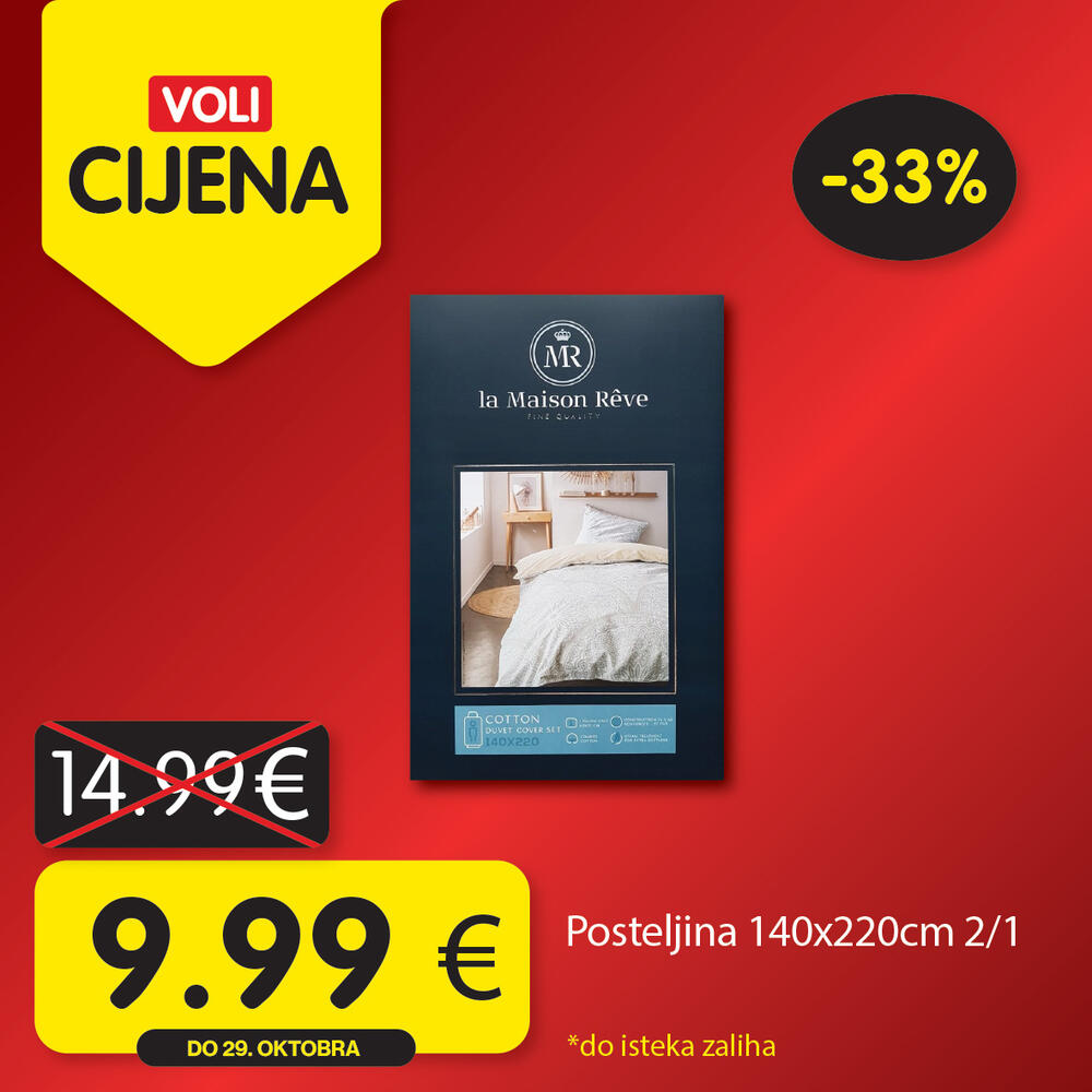 <p><em>Potražite proizvode sa specijalnom oznakom Voli cijena i uštedite vaš kućni budžet.</em></p>