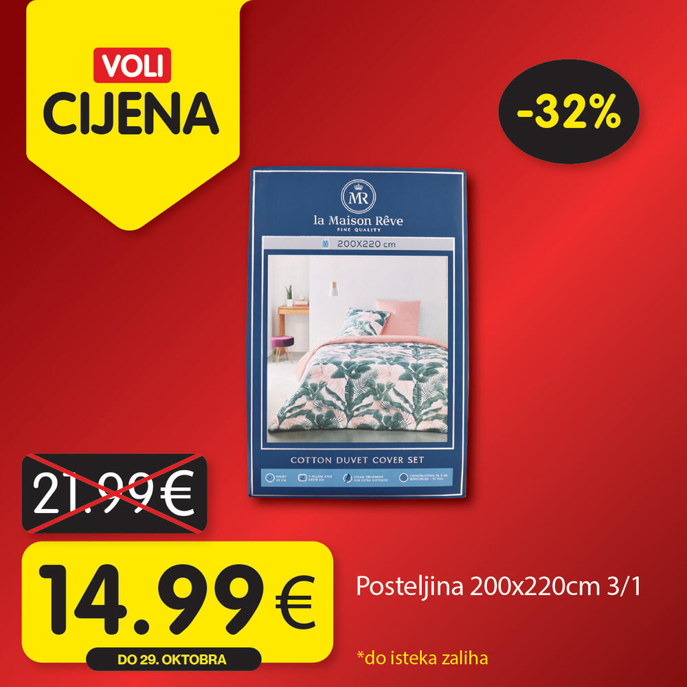 <p><em>Potražite proizvode sa specijalnom oznakom Voli cijena i uštedite vaš kućni budžet.</em></p>