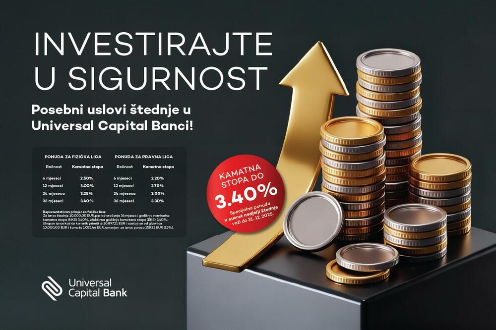 Foto: Universal Capital Banka