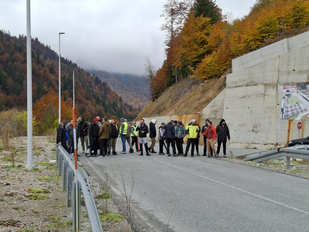 protest zaposlenih Ski centar Kolašin 1600