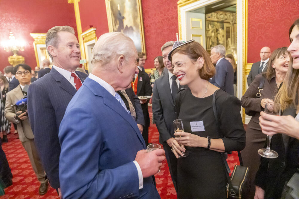 Božović na prijemu kod britanskog suverena, Foto: FCCG