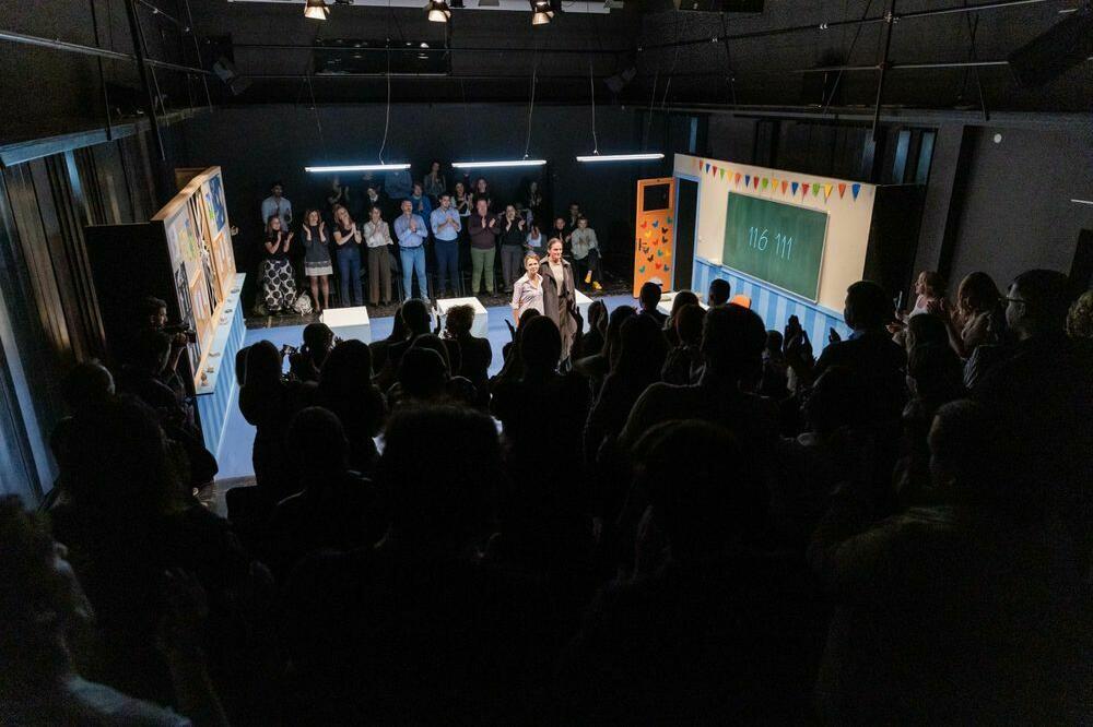 Sa predstave u CNP-u, Foto: Đorđe Cmiljanić