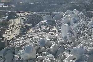 Klizište na površinskom kopu "Potrlica", nije bilo povrijeđenih