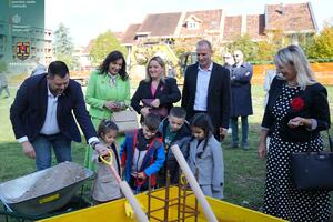 Položen kamen-temeljac za novi vrtić u Nikšiću