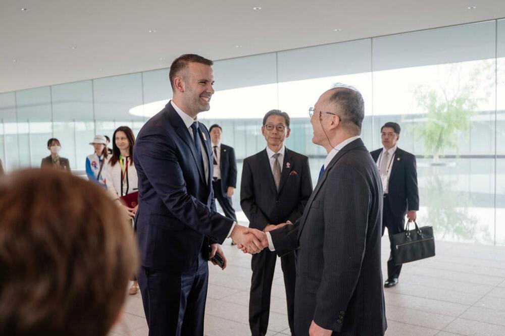 Spajić u Japanu u maju 2025. godine, Foto: Bojan Gnjidić/Vlada