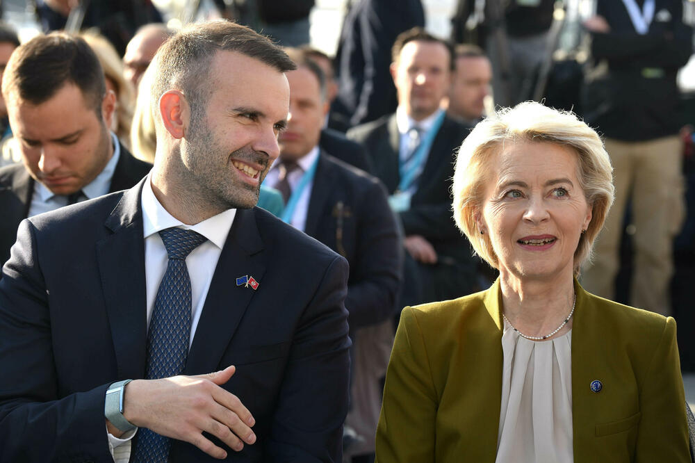 Spajić i Fon der Lajen, Foto: BORIS PEJOVIC