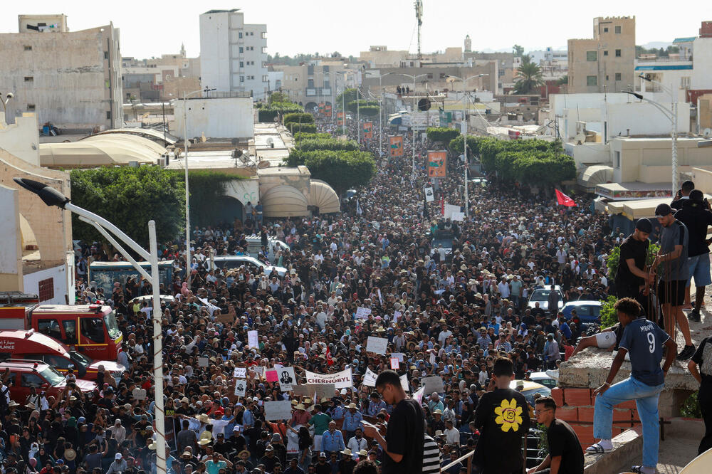 Sa protesta, Foto: REUTERS