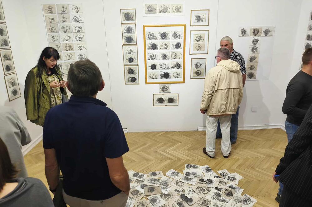 Sa izložbe "Crteži", Foto: Jelena Kontić