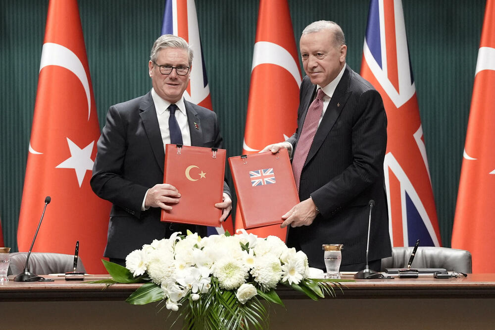 Starmer i Erdogan, Foto: Reuters