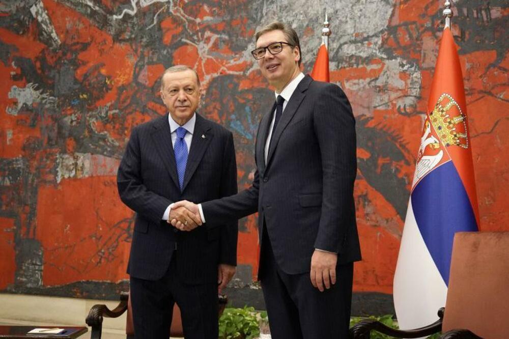 Erdogan i Vučić, Foto: Oliver Bunic/Bloomberg/Getty Images