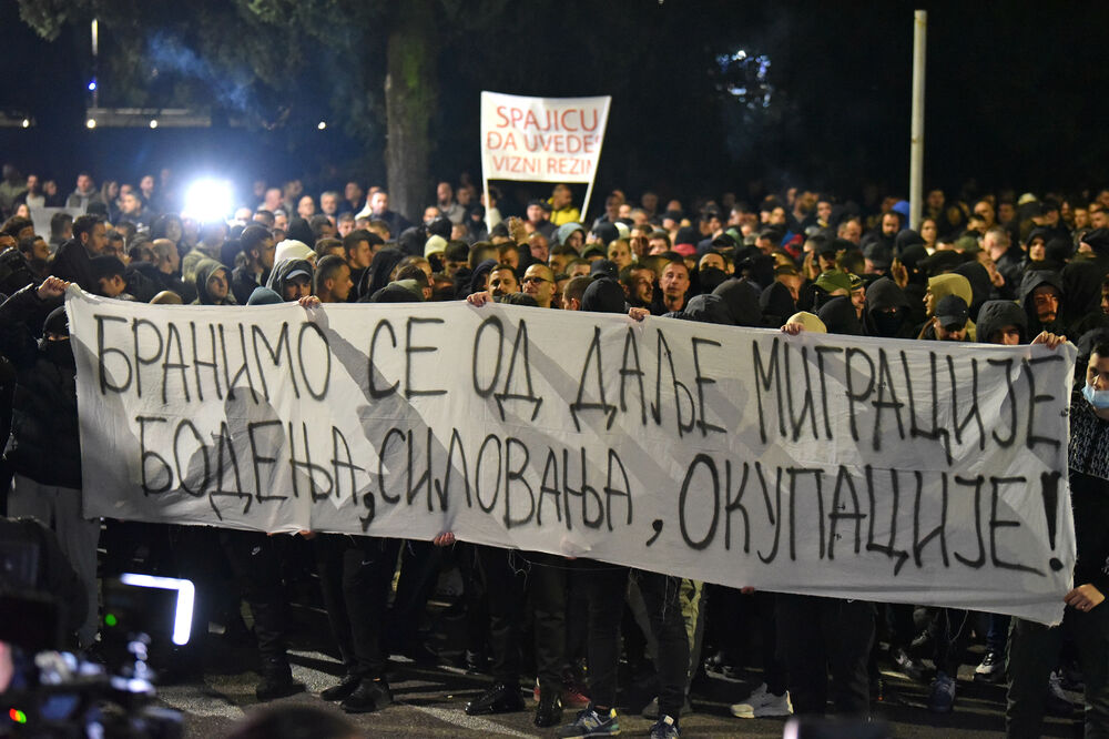 Sa protesta, Foto: Boris Pejović